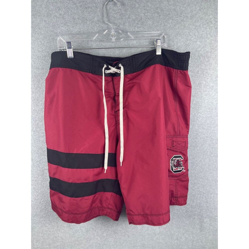 G-III Sports‎ by Carl Banks South Carolina Gamecocks Swim Trunks Men's 2XL Red